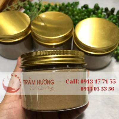 bột trầm hương mịn nguyên chất