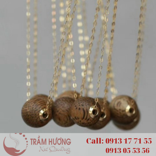 dây chuyền trầm hương