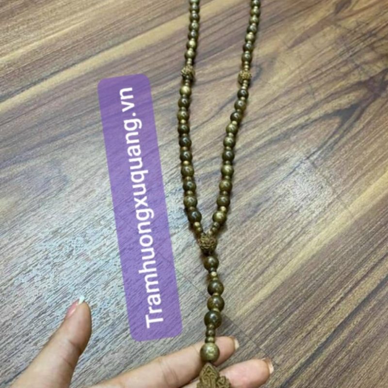 Chuỗi mân côi trầm hương, chuỗi hạt trầm hương đi Lễ
