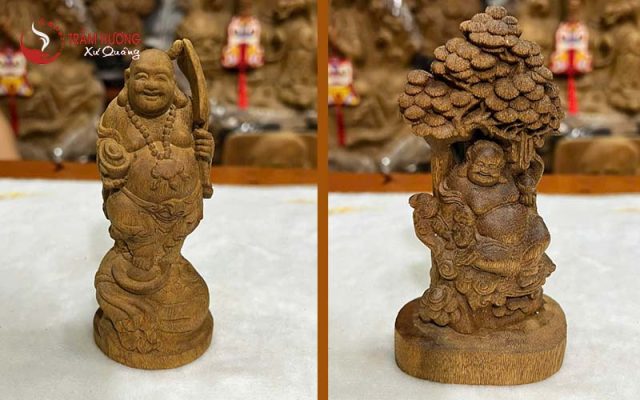 Tượng Phật Di Lặc để xe ô tô